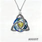 🌲Best Gift Idea - ONLY ￡7.99!💝Women's Celtic Knot Birthstone Pendant Necklace🌀📿