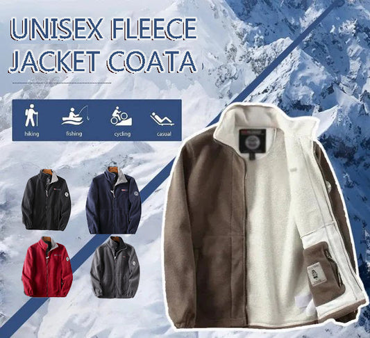 🔥NEW YEAR SALE - UP TO 70%OFF!!⚡50K+ SOLD!⏰Unisex Double-Layer Coral Fleece Jacket