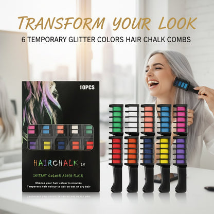 🎄Christmas Sale-Up to 50% OFF💇‍♀️Festive Fun Hair Chalk Combs