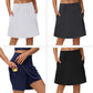 🔥Summer cool-down deal: just £14.99!⛳🎾Women's Knee Length Skorts Golf Tennis Skirt