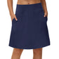 🔥Summer cool-down deal: just £14.99!⛳🎾Women's Knee Length Skorts Golf Tennis Skirt