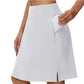 🔥Summer cool-down deal: just £14.99!⛳🎾Women's Knee Length Skorts Golf Tennis Skirt