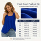 🏖️SUMMER HOT SALE 60% OFF!!👕Women's Square Neck Sleeveless Vest T-Shirt✨Soft Stretchy Basic Camisole All-Match Daily Commute Holiday Outfit🇬🇧