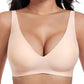 💖LAST DAY SALE 50% OFF💕Women's Comfortable Wireless Bralettes Seamless Deep V Everyday Bra
