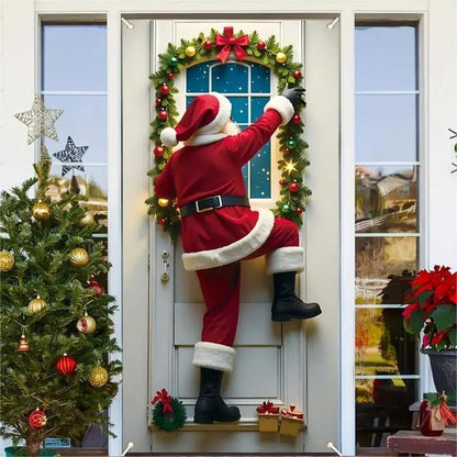 🎉Black Friday Special Price £6.99!!🎉Santa Claus Door Frame Banner - Merry Christmas & Happy New Year🎅🎁