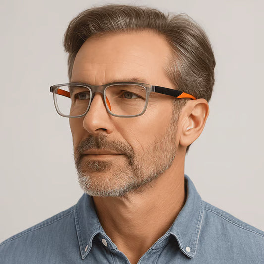 🔥Last Day Sale 65% OFF🥰Fashionable silicone sports reading glasses