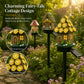 🎁2026 New Arrivals 50% OFF🌙🏡Solar Fairy-Tale Mushroom Cottage Garden Light