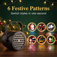 🔥LAST DAY SALE ONLY ￡9.99!!🎅【🎁Best Christmas Gift🎁】🎄16-Pattern USB Christmas Projector Light