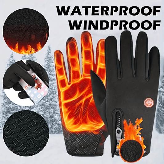 🔥LAST DAY SALE £8.99!!⚡50K+ SOLD!❄️Waterproof Touchscreen Thermal Gloves🎁Perfect for Outdoor Working, Cycling,Running,Driving