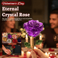 🔥💐SPRING DAY SALE- ONLY £12.99!!⚡50K+ SOLD!🌹 Forever Blooming Crystal Rose – Sparkling Crystal Petals, Long-Lasting Beauty, Exquisite Gift, Ideal for Birthday & Anniversary 🎁