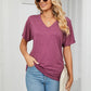 🎁LAST DAY SALE £10.99!!🔥Summer Hot Sale 50% OFF🌷Women's V Neck Dolman Tops with Side Shirring