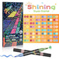 🎁EASTER SALE – ONLY £9.99!!🎨Glitter Effect Brush Markers🥇✨: Create Sparkling Art Smoothly 🥳
