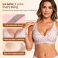 💖LAST DAY SALE 50% OFF💕Women's Comfortable Wireless Bralettes Seamless Deep V Everyday Bra