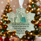🌊Snowflake-Shaped Sea Glass Thank You Keepsake❄✨ Shaped by Nature & Crafted by Hand!