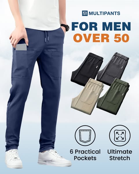 🔥Last Day Sale 65% OFF🥰MultiPants – High Stretch Multi-pocket Durable Cargo Pants