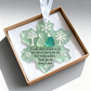 🌊Snowflake-Shaped Sea Glass Thank You Keepsake❄✨ Shaped by Nature & Crafted by Hand!