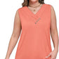 🔥LAST WEEK- ONLY￡10.99!!💐2026 Women’s Button Down V Neck Loose Fit Tank Top