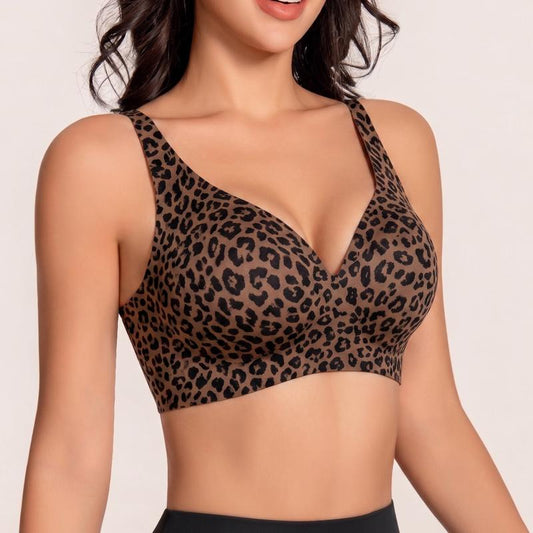 💖LAST DAY SALE 50% OFF💕Women's Comfortable Wireless Bralettes Seamless Deep V Everyday Bra