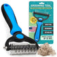 🐾 Last Day Special Price £6.99 ! 🏆 Professional Deshedding Tool For Dogs And Cats – Gentle On Skin, Efficient Grooming & Comfortable Grip Design ✂️🔥