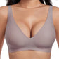 💖LAST DAY SALE 50% OFF💕Women's Comfortable Wireless Bralettes Seamless Deep V Everyday Bra