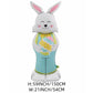 🎁Easter Early Bird Sale £6.99!!🐰Giant 3D Standing Bunny Balloon Self-Supporting Festive Cheer