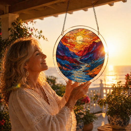 💖🎁LAST DAY SALE £10.99!!🔥50K+ SOLD!🪟🕊️Acrylic Jigsaw Puzzle Suncatcher 80 Pieces
