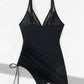 ⛱️LAST DAY SPECIAL PRICE: ￡14.99!!💖Slimming Mesh Sheer Sarong Wraps Swimsuit