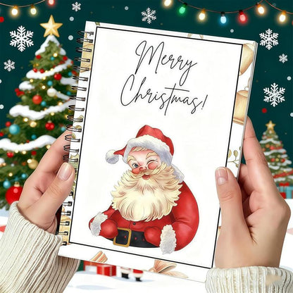 🔥🎁70% OFF!!!-Ready for Christmas!🎅DIY Spiral-Bound Christmas Gift Card Album with Surprise Pages👍