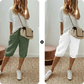 🏖️Summer Hot Sale - ONLY ￡11.99!!🔥Women's Casual Cotton Linen Capris