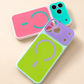 🎁Summer Hot Sale - ONLY ￡8.99!!⚡50K+ SOLD!🌈Dopamine Color Block MagSafe Case – Ultra-Slim Matte Hard PC Cover for iPhone 17 Pro Max UK🇬🇧