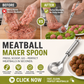 🍳 LIMITED‑TIME 50% OFF! 💥 Stainless Steel Meatball Maker Spoon – Convenient, Non‑Stick, Gift‑Ready ✨
