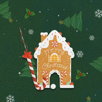 🎄Early Christmas Sale 49% OFF🎅🍭 Gingerbread Golf Game Set - Best Christmas Game