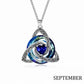 🌲Best Gift Idea - ONLY ￡7.99!💝Women's Celtic Knot Birthstone Pendant Necklace🌀📿