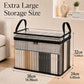 🔥Last Day 49% OFF📦Large Heavy-Duty Thick Plastic Clear Storage Bag for Clothes, Moving & Storage