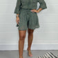 🌺Summer Hot Sale 60% OFF💕Casual Short V-Neck Lace Suit