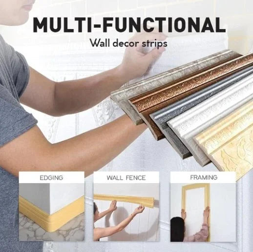 3D Wall Edging-Self-Adhesive Environmental Protection 3D Wall Edging Strip-11