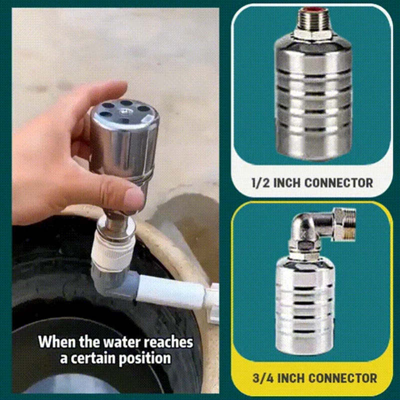 304 Stainless Steel Completely Automatic Water Level Control Floating Valve-2