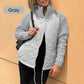 🔥Last Day Sale 70% OFF🥰2026 New Women's Knit Patchwork Puffy Jacket
