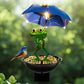 💖🎁LAST DAY SALE £13.99!!🔥50K+ SOLD!🐸✨ Magical frog decoration with night light – weatherproof & cute!
