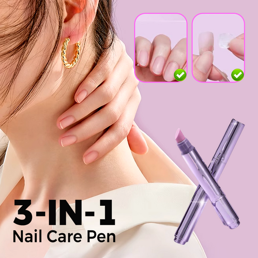 💜LAST DAY-BUY 1 GET 1 FREE!!💜50K+ SOLD!⚡2025 New Upgraded 3-in-1 Nail Care Pen💅