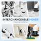 🎁🔥Last day sale 50% OFF🔥 🧽 Electric Spin Scrubber – Cordless Power Scrubber with 9 Replaceable Brush Heads & Extendable Handle