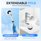 🎁🔥Last day sale 50% OFF🔥 🧽 Electric Spin Scrubber – Cordless Power Scrubber with 9 Replaceable Brush Heads & Extendable Handle
