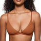 👍LAST WEEK- ONLY￡10.99!!⚡50K+ SOLD💕Women's Wire-Free Jelly Support Triangle Bralette