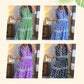 🔥Spring Specials Deals 50% OFF🌸💐Women’s Geometric Print V-Neck Maxi Dress