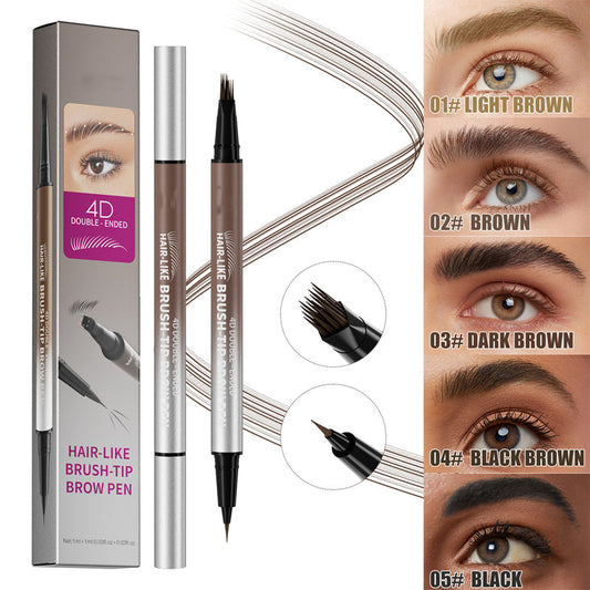 🏆Flash Sale⚡50K+ SOLD! Almost Gone💥💕2-in-1 Waterproof Liquid Brow Pen