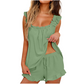 🔥💐LAST DAY SALE 50%OFF🎁Soft and comfortable pajama set with ruffle trim💞