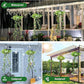 🔥Last Day Special Price:£14.99!!!🔥50K+ SOLD!🍃✨Solar-Powered Hanging Milan Grass Light