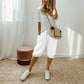 🏖️Summer Hot Sale - ONLY ￡11.99!!🔥Women's Casual Cotton Linen Capris