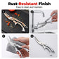 🔥LAST DAY SALE ONLY ￡8.99!!🔥🔥50K+ SOLD!✂️🦴Multi-Functional Heavy-Duty Kitchen Scissors – Snip, Cut, Crush