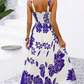 🌸 LIMITED TIME Special Price:£ 16.99🌼Women's Floral Print Spaghetti Strap Dress